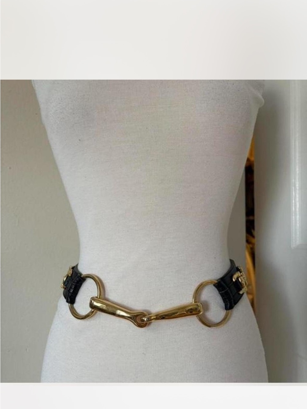 Luxury Horsebit Vintage Belt